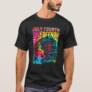 Juneteenth Freedom Day African American June 19th T-Shirt
