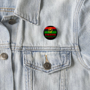 Juneteenth Freedom Day Black History  Button