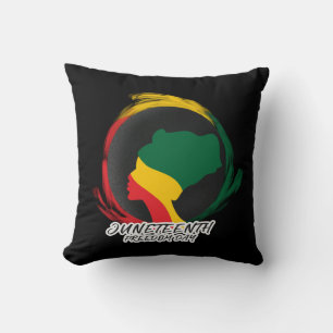 Juneteenth Freedom Day Black History Throw Pillow