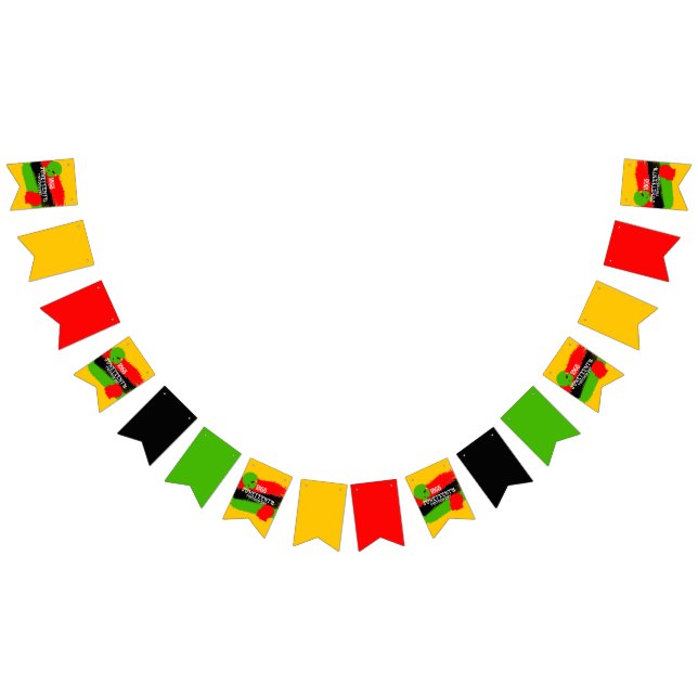 Juneteenth Freedom Day Celebration 1865 Bunting Flags (All)