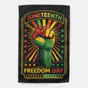 Juneteenth Freedom Day Cultural Pride Apparel Garden Flag