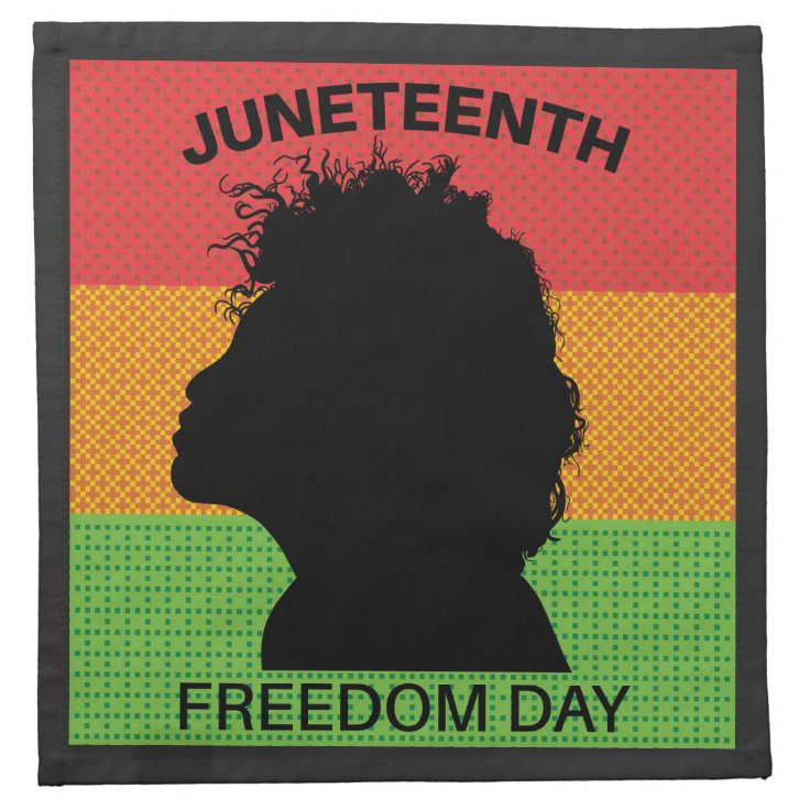 Freedom Day, Flag Pattern Cloth Napkin Zazzle