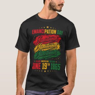 Juneteenth Freedom Day Pan-African Heritage T-Shirt