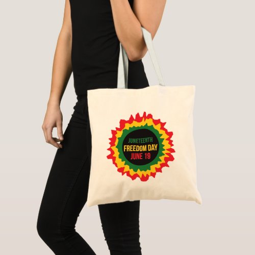 Juneteenth Freedom Liberation June 19th  Tote Bag