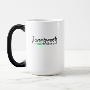 Juneteenth, Freedom of African American. Color Morph Mug