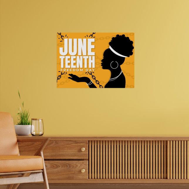 Juneteenth Freedom Poster  (Living Room 2)