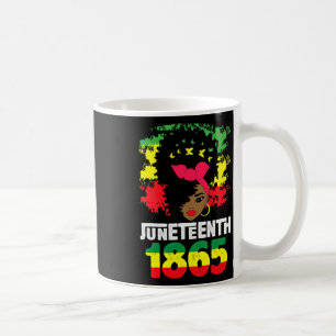 Juneteenth Freeish Since 1865 Melanin Black Girlwo Coffee Mug