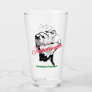 Juneteenth Glass