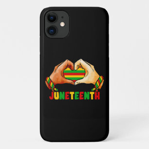 Juneteenth Heart iPhone 11 Case