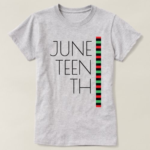 Juneteenth Holiday Freedom Celebration T_Shirt