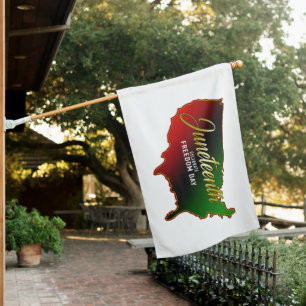 Juneteenth  House Flag