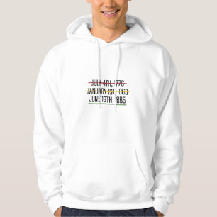 Juneteenth Independence Day Black History Hoodie