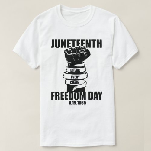 Juneteenth Is Freedom Day Juneteenth T_Shirt