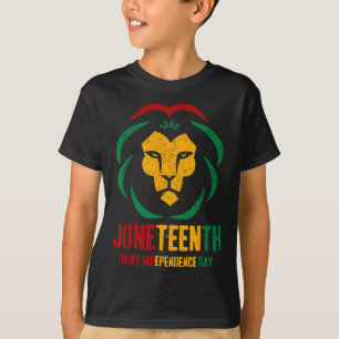 Juneteenth Is My Independence Day Black King Fathe T-Shirt