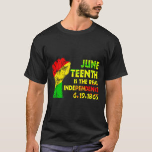 Juneteenth Is The Real Independence Day 1865 Freed T-Shirt