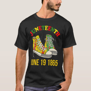 Juneteenth June 19 1865 Black African American Ind T-Shirt