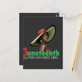 Juneteenth June 19, 1865 - Historical Commemoratio Postcard