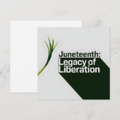 Juneteenth Legacy of Liberation (Front/Back)