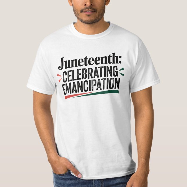 juneteenth mens T-Shirt (Front)