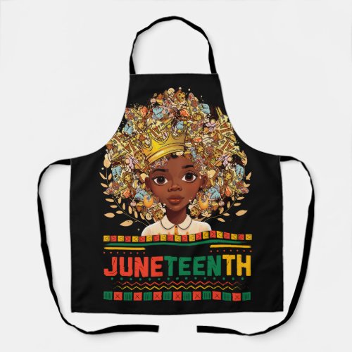 Juneteenth National Independence Day African Pride Apron