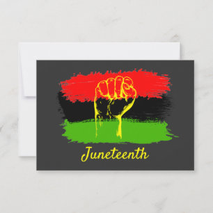 Juneteenth National Independence Day Card