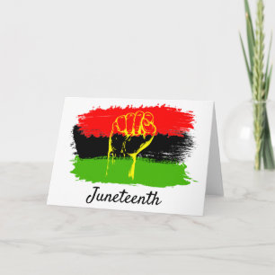 Juneteenth National Independence Day Card