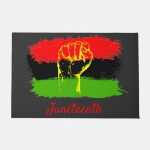 Juneteenth National Independence Day Doormat