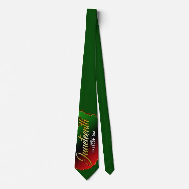 Juneteenth  Neck Tie (Front)