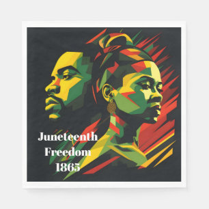 Juneteenth Paper Napkin