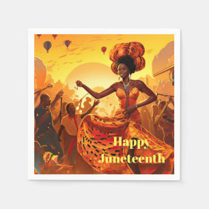 Juneteenth Paper Napkin