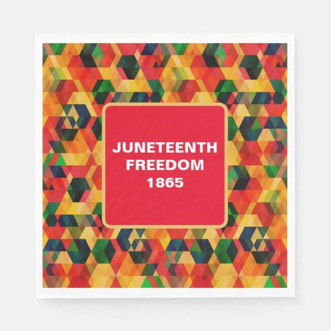 Juneteenth Paper Napkins (Front)