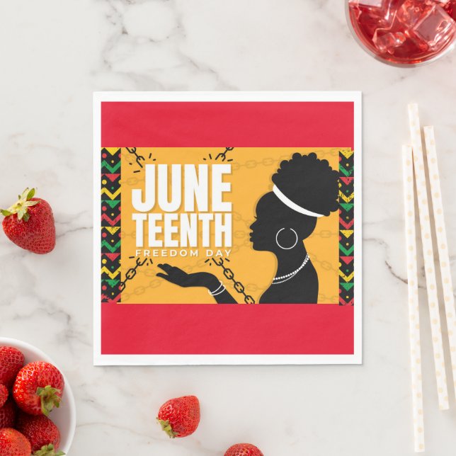 Juneteenth Paper Napkins (Insitu)
