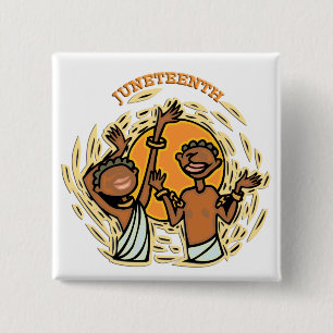 Juneteenth Pinback Button