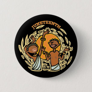 Juneteenth Pinback Button