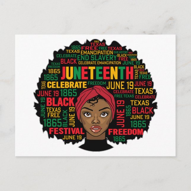 Juneteenth Postcard (Front)