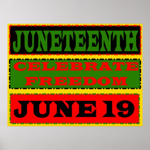 Juneteenth Poster