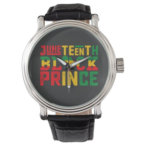 Juneteenth Prince Celebrating Black Freedom Watch