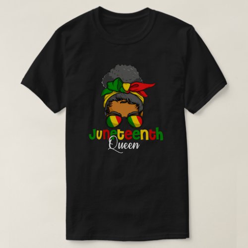 Juneteenth Queen T_Shirt
