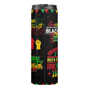 Juneteenth Quote Thermal Tumbler