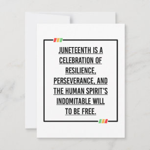 Juneteenth Quotes, Freedom of African American. Save The Date