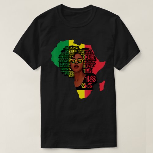 Juneteenth Roots T_Shirt