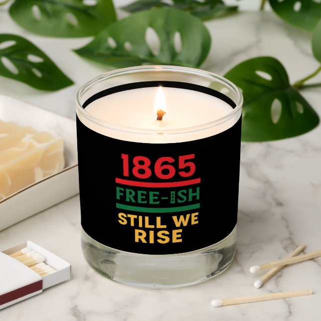 Juneteenth Scented Candle (Lit)