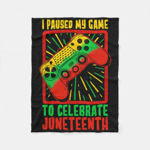Juneteenth Shirts For Men Juneteenth S Kids Boy Ga Fleece Blanket