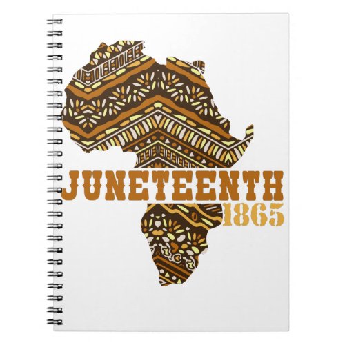 Juneteenth Since 1865 ANNIVERSARY Freedom Day Notebook
