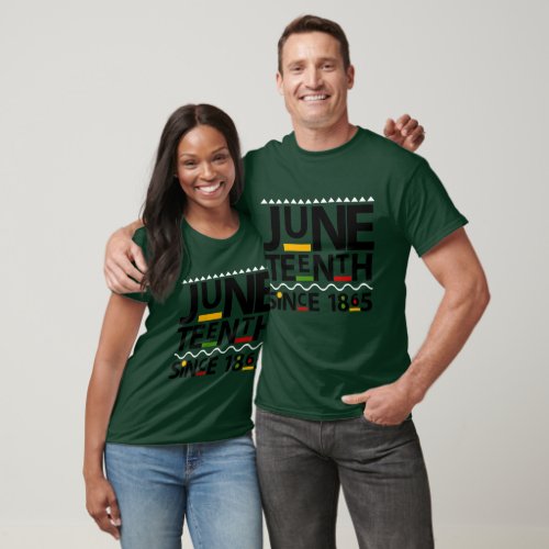 Juneteenth _ Since 1865 _ Playful Style Celebrate  T_Shirt