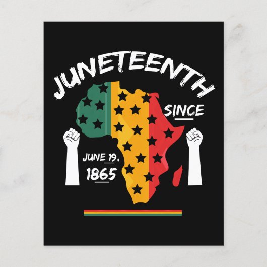 Juneteenth Since June 19th 1865 T-shirt Free Ish (Front)