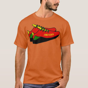 Juneteenth Sneakers Tennis Shoes T-Shirt