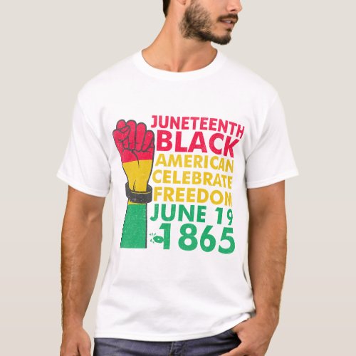  Juneteenth_Sublimation_BlackTshirt 1007 T_Shirt