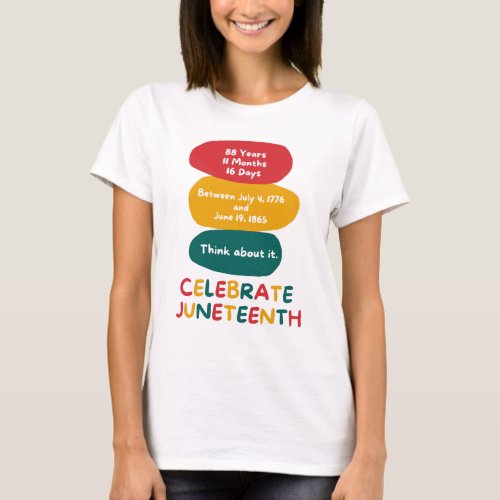 Juneteenth T_Shirt