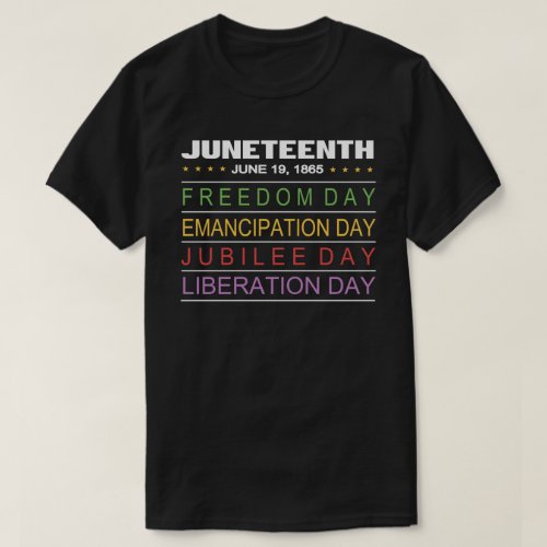 Juneteenth T_Shirt